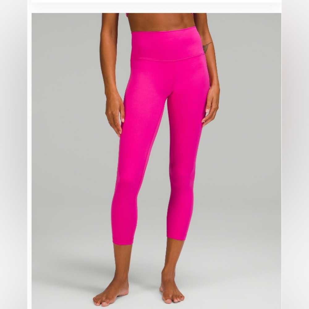 Lululemon Pink Align Leggings 25”